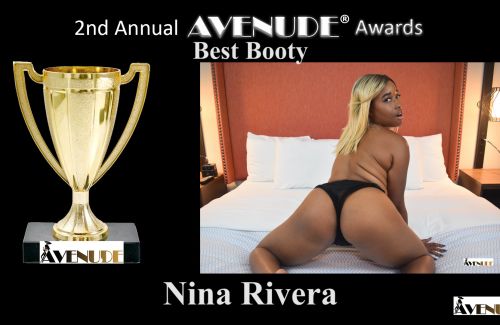 Nina Rivera is the winner for Best Booty. The 2nd Annual AVENUDE® Awards