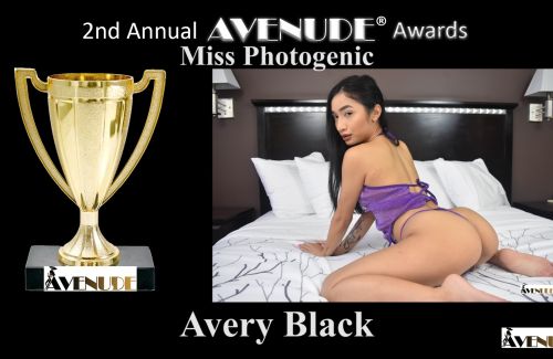 Avery Black is the winner for Miss Photogenic. The 2nd Annual AVENUDE® Awards